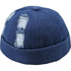 Czapka Dokerka, Ciemna Jeansowa, Wiosenno-Letnia, Jesienna, Hipsterska -PAKO JEANS. Niebieskie czapki zimowe Pako Jeans, bez wzorów, z bawełny. Za 49.00 zł.