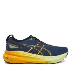 Buty do biegania Asics. Niebieskie buty do biegania ASICS, bez wzorów, bez zapięcia, do biegania, asics gel kayano. Za 899.99 zł.
