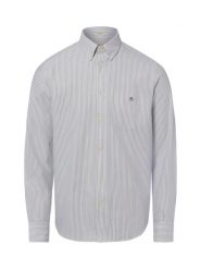 Gant koszula casual Mężczyźni Regular Fit Bawełna biały|szary, M. Białe koszule GANT, m, bez wzorów, z bawełny, bez kołnierzyka, bez ramiączek. Za 599.95 zł.