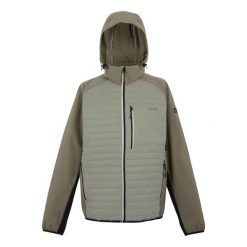 Kurtka puchowa Regatta Pro Hybrid II. Szare kurtki softshell Regatta, m, bez wzorów, z materiału, bez kaptura. Za 139.99 zł.