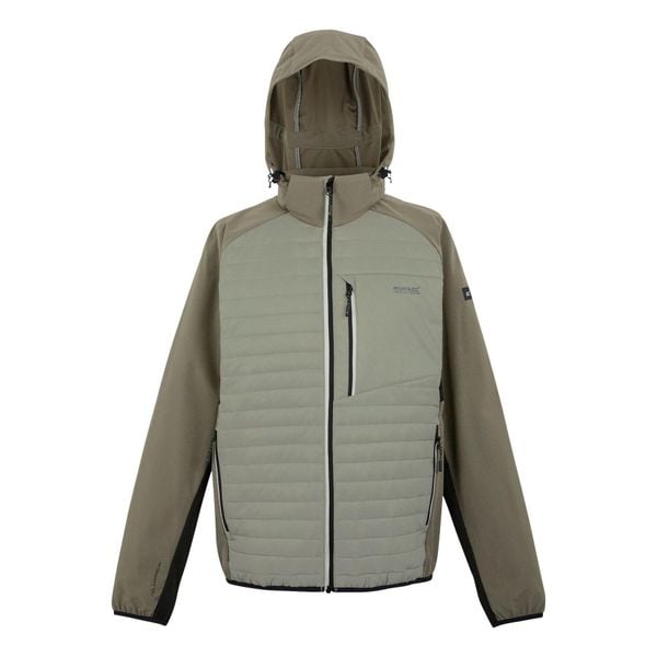 Kurtka puchowa Regatta Pro Hybrid II. Szare kurtki Regatta, m, bez wzorów, z materiału, bez kaptura. Za 139.99 zł.