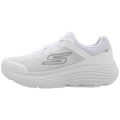 Buty męskie SKECHERS Max Cushioning Endeavour. Białe buty sportowe casual Skechers, bez wzorów, bez zapięcia. Za 269.99 zł.