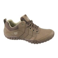Męskie Zamszowe Buty Sportowe Instruct. Brązowe buty turystyczne CATerpillar, bez wzorów, z zamszu, bez zapięcia, trekkingowe. Za 612.99 zł.