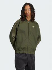 Adidas Bluza Sst Adicolor Classics KR1370 Zielony ciemny Regular Fit. Zielone bluzy Adidas, m, bez wzorów, z syntetyku, bez kaptura. Za 398.99 zł.