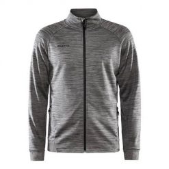 Bluza treningowa męska Craft Adv Unify. Szare bluzy Craft, m, bez wzorów, bez kaptura. W wyprzedaży za 253.05 zł.