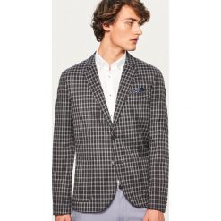 Marynarka w kratę - Szary. Marynarki marki Reserved. Za 299.99 zł.