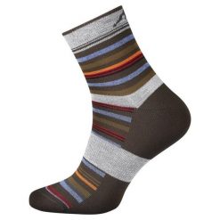 FJORD NANSEN Skarpety całoroczne STRIPE mix-43-46. Czerwone skarpety Fjord Nansen, bez wzorów, z lycry. Za 31.49 zł.