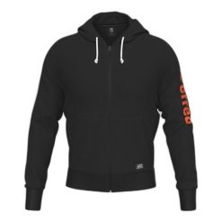 Bluza z kapturem i zamkiem błyskawicznym Errea Essential. Brązowe bluzy ERREA, bez wzorów, z kapturem. W wyprzedaży za 165.50 zł.