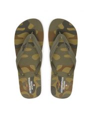 Aeronautica Militare Japonki 261SC0243UCT03112 Khaki. Brązowe japonki Aeronautica Militare, bez wzorów, z syntetyku. Za 139.99 zł.