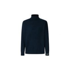 Pulower Pepe Jeans Andre Turtle Neck. Niebieskie swetry nierozpinane Pepe Jeans, l, bez wzorów, z jeansu, bez kołnierzyka, bez ramiączek. Za 252.90 zł.