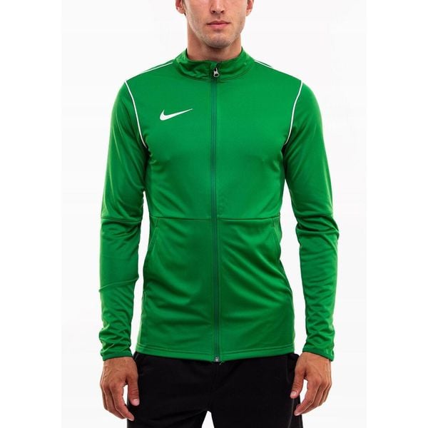 Bluza Męska Rozpinana Nike Dri-FIT Park 20 Sportowa bez Kaptura roz. S. Zielone bluzy z kapturem Nike, m, bez wzorów, bez kaptura. Za 115.99 zł.
