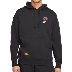 Bluza sportowa męska Nike DD4666-010. Czarne bluzy bez kaptura Nike, m, bez wzorów, bez kaptura. Za 189.00 zł.