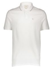 Calvin Klein Koszulka polo w kolorze białym rozmiar: S. Białe koszulki polo CALVIN KLEIN, s, bez wzorów, z bawełny, bez kołnierzyka, bez ramiączek. Za 173.99 zł.