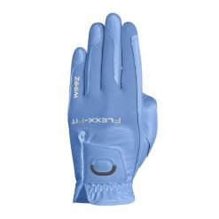 Rękawiczki golfowe dla praworęcznych Zoom Hybrid Glove. Niebieskie rękawiczki ZOOM, bez wzorów, z materiału. Za 145.50 zł.