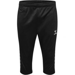 Spodenki sportowe do piłki noznej dla dorosłych Hummel Authentic 3/4 Pant. Czarne krótkie spodenki sportowe Hummel, xl, bez wzorów, z dresówki. Za 180.00 zł.