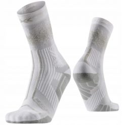 Skarpety unisex X-Socks Trailrun Terraskin Perform Crew X White/Silver Grey W320. Szare skarpety X-Socks, bez wzorów. Za 119.99 zł.