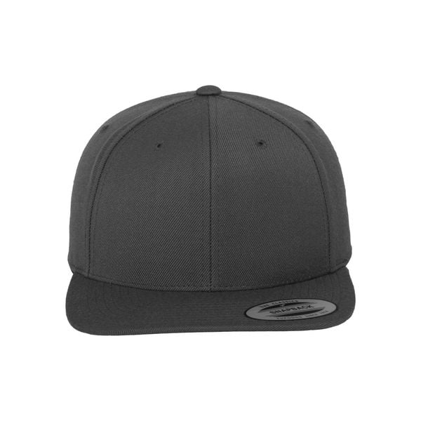 Klasyczna Czapka Snapback Dla Dorosłych Unisex. Niebieskie czapki z daszkiem FLEXFIT, bez wzorów, z materiału. Za 83.99 zł.
