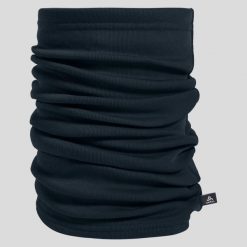 Komin ODLO Active Warm Tube. Niebieskie szaliki ODLO, bez wzorów, z materiału. Za 89.99 zł.