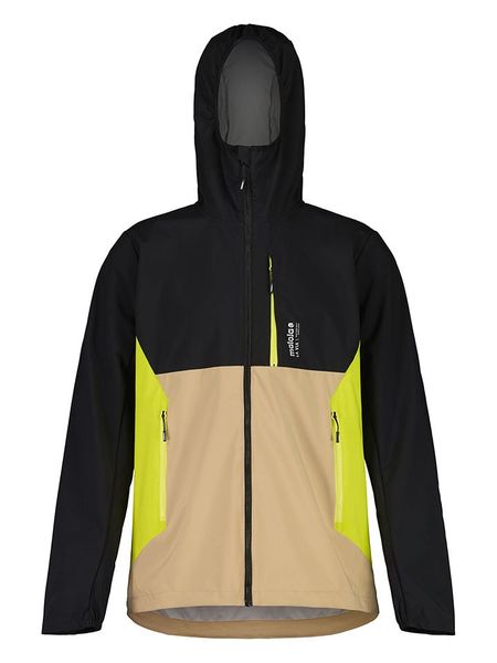 Maloja Kurtka softshellowa "WolanM." w kolorze czarno-beżowym rozmiar: S. Brązowe kurtki outdoor i hardshell Maloja, s, bez wzorów, bez kaptura. Za 387.44 zł.