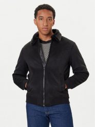 Guess Kurtka z imitacji skóry M5BL43 W2302 Czarny Regular Fit. Czarne kurtki Guess, m, z aplikacjami, ze skóry, bez kaptura. Za 679.99 zł.