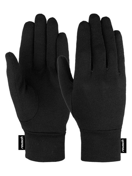 Reusch Rękawiczki funkcyjne "Conductive" w kolorze antracytowym rozmiar: 9,5. Czarne rękawiczki Reusch, bez wzorów, z materiału. Za 113.36 zł.