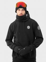 Siroko Softshellowa kurtka narciarska "Skywalk" w kolorze czarnym rozmiar: XS. Czarne kurtki narciarskie i snowboardowe SIROKO, s, bez wzorów, z materiału, narciarskie. Za 180.49 zł.