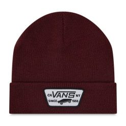 Czapka Vans. Czerwone czapki zimowe Vans, bez wzorów. Za 119.99 zł.