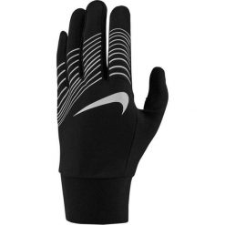 Rękawiczki do biegania męskie Nike Dri-Fit Lightweight. Czarne rękawiczki Nike, bez wzorów. Za 176.00 zł.