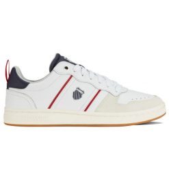 Sneakersy K-Swiss Lozan Match. Białe buty sportowe casual K-SWISS, bez wzorów, bez zapięcia. W wyprzedaży za 281.00 zł.