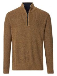 CASAMODA Sweter w kolorze jasnobrązowym rozmiar: S. Brązowe swetry nierozpinane CASAMODA, s, bez wzorów, bez kołnierzyka, bez ramiączek. Za 173.99 zł.