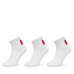 Skarpety krótkie HUGO. Białe skarpety Hugo, bez wzorów. Za 89.99 zł.