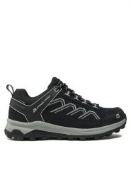 ALPINE PRO Trekkingi Gimie UBTD371990 Czarny. Czarne buty trekkingowe Alpine Pro, bez wzorów, ze skóry, bez zapięcia. Za 289.99 zł.