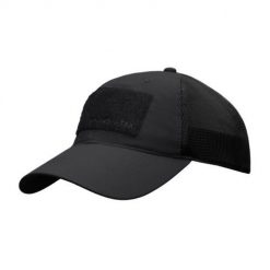 Czapka z daszkiem Trucker Technical. Czarne czapki z daszkiem Helikon-Tex, bez wzorów. Za 92.99 zł.