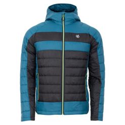 Kurtka Ocieplana Męska Touring II. Czarne kurtki Dare 2B, m, bez wzorów, z puchu, bez kaptura. Za 158.99 zł.