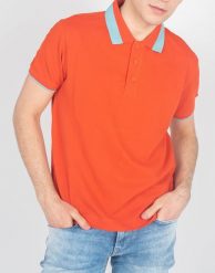Invicta Koszulka Polo | 4452240 / U | Mężczyzna | Pomarańczowy. Brązowe koszulki polo Invicta, m, z aplikacjami, z bawełny, bez kołnierzyka, bez ramiączek. W wyprzedaży za 139.00 zł.