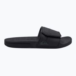 Klapki męskie Quiksilver Rivi Slide Adjust. Czarne klapki Quiksilver. Za 149.99 zł.