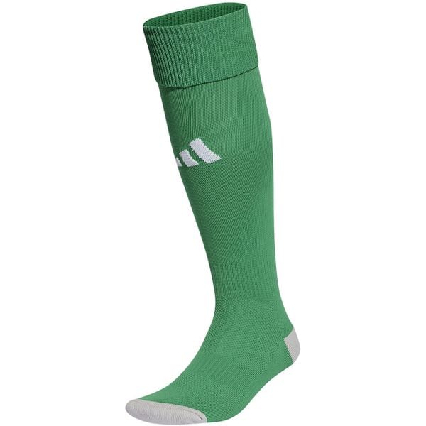 Getry piłkarskie Adidas Milano 23. Zielone legginsy długie sportowe Adidas, bez wzorów, do piłki nożnej. Za 31.90 zł.