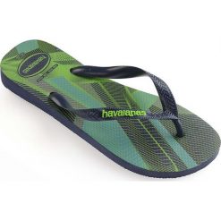 Havaianas - Japonki. Niebieskie japonki Havaianas, bez wzorów, z materiału. W wyprzedaży za 59.90 zł.