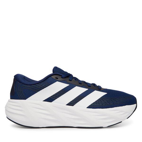 Buty do biegania adidas. Niebieskie buty do biegania Adidas, bez wzorów, bez zapięcia, do biegania. Za 239.99 zł.