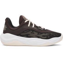 Buty do koszykówki Under Armour Curry Splash 25. Brązowe buty do koszykówki Under Armour, bez zapięcia, do koszykówki. W wyprzedaży za 399.00 zł.