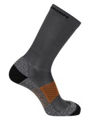 SALOMON Skarpety funkcyjne "Aero Crew" w kolorze antracytowym rozmiar: 39-41. Czarne skarpety Salomon, bez wzorów, prążkowane. Za 34.85 zł.