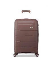 Semi Line Walizka kabinowa T5792-1 Brązowy. Brązowe walizki Semi-line, bez wzorów, z tworzywa sztucznego. Za 269.99 zł.