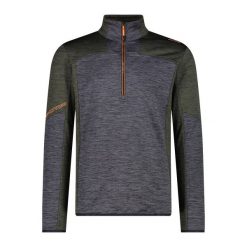 Polar half-zip CMP. Szare bluzy z polaru CMP, bez wzorów, z polaru, bez kaptura. Za 315.50 zł.
