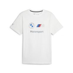 Koszulka sportowa męska Puma 62131402. Białe t-shirty sportowe Puma, bez wzorów, z bawełny, bez ramiączek, na fitness i siłownię. Za 207.00 zł.