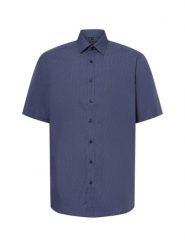Finshley & Harding koszula biznesowa - Easy Care Mężczyźni Modern Fit Bawełna niebieski|biały|wielokolorowy, 45. Białe koszule Finshley & Harding, m, bez wzorów, z bawełny, bez kołnierzyka, bez ramiączek. Za 169.95 zł.