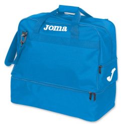 Torba sportowa treningowa Joma Training III na ramię z kieszenią na buty 45 L. Niebieskie torby na ramię Joma, bez wzorów, z materiału, na ramię, duże. Za 88.99 zł.