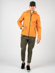 Geox Kurtka "Calgary" | M2521B T2908 | Mężczyzna | Pomarańczowy. Brązowe kurtki Geox, m, z aplikacjami, z poliesteru, bez kaptura. W wyprzedaży za 449.00 zł.