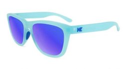 Okulary przeciwsłoneczne dla dorosłych - kategoria 3 z polaryzacją - Icy Blue /. Niebieskie okulary przeciwsłoneczne KNOCKAROUND. Za 186.15 zł.