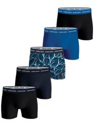 Bjorn_borg COTTON STRETCH BOXER 5p - Bokserki z bawełny ze streczem – MULTIPACK. Bokserki Björn Borg, m, bez wzorów, z bawełny. Za 359.00 zł.