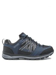 Regatta Trekkingi Samaris II Low RMF540 Granatowy. Niebieskie buty trekkingowe Regatta, bez wzorów, z materiału, bez zapięcia. Za 279.99 zł.